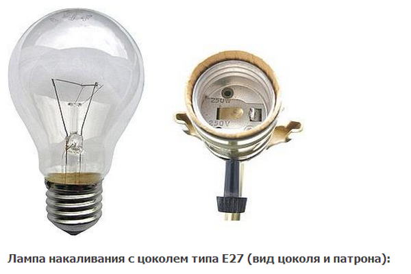 Замена ламп в Минске E27